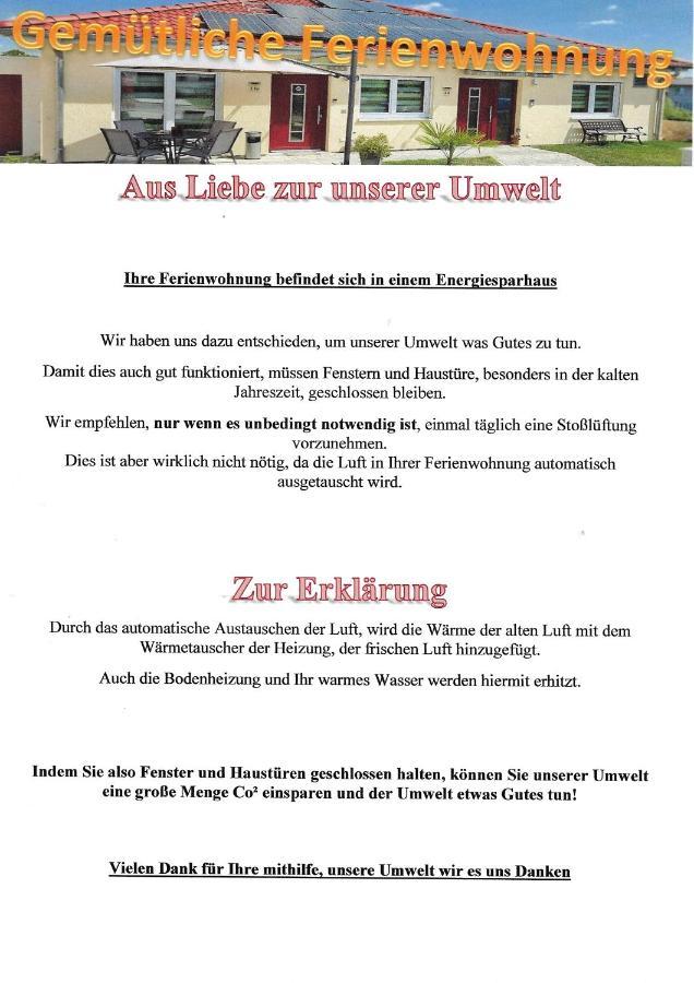 Gemuetliche Ferienwohnung Reinsfeld Eksteriør bilde